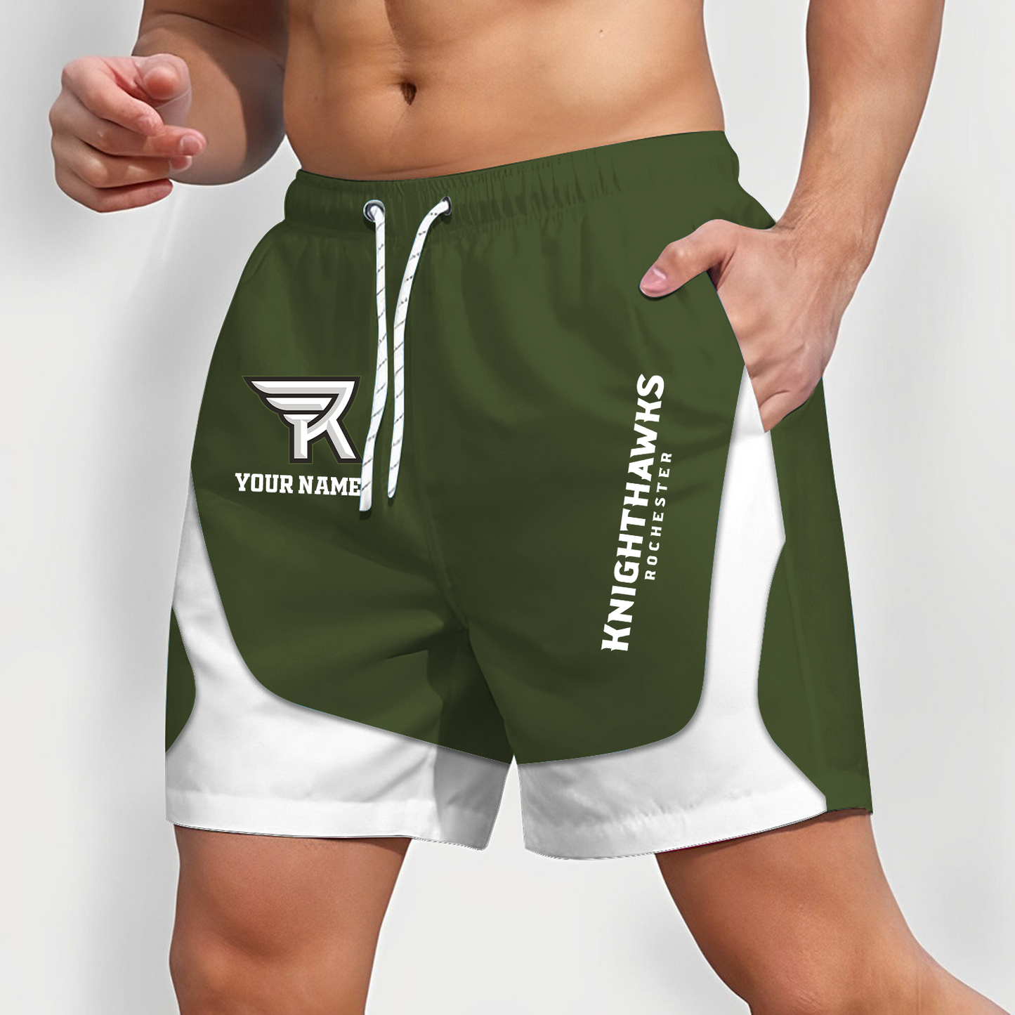 ROC x NLL Team Special Short Pants For Men Custom Name Gifts DATND TANTD 270426