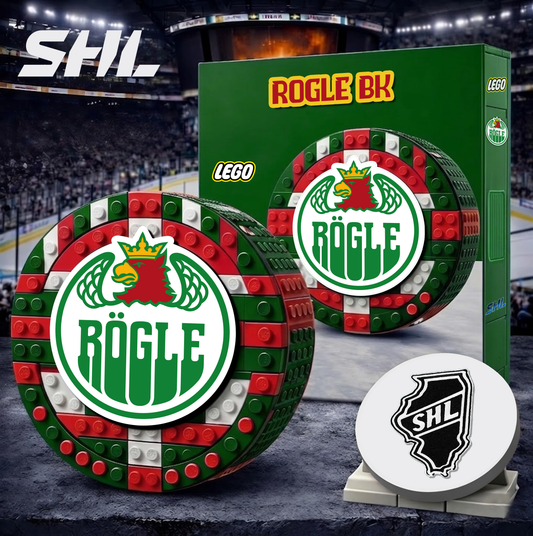 ROG x SHL Hockey 3D Puck Building Block Set Limited Editions NDT VHM 130426