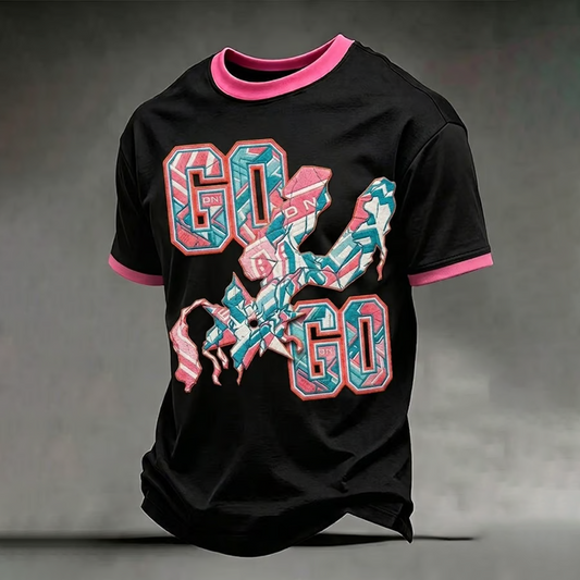 SAS x NBA Men's Basketball Lovers Print Casual TShirt V4 0206 DatND DVT