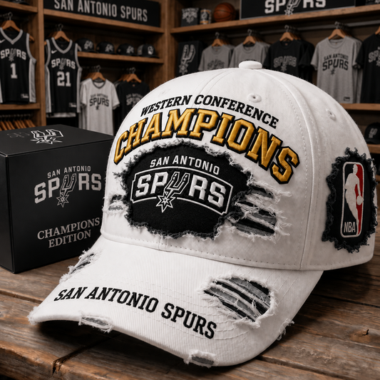 SAS x NBA Western Conference Champions Basketball Premium Cap 0206 DatND DVT