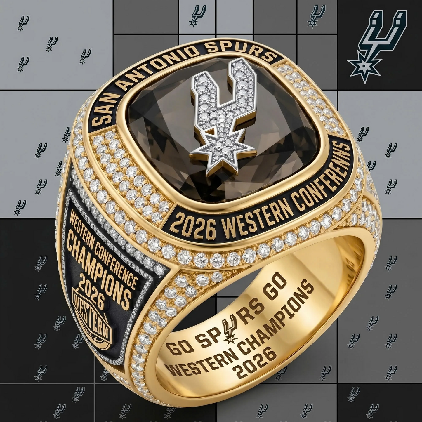 SAS x NBA Basketball Ring DATND TANTD 020626