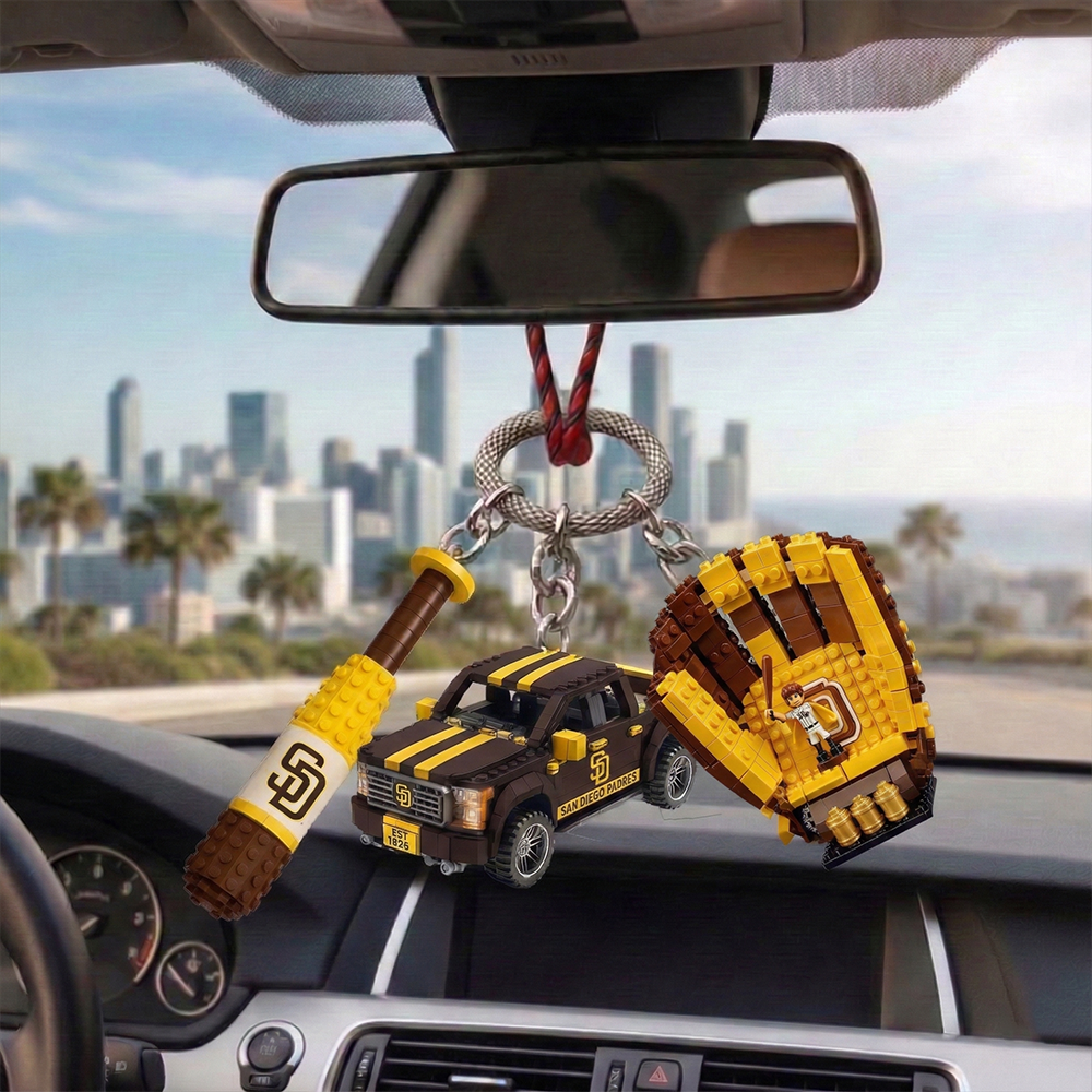 SDP x MLB Lego Car Charm Trio NAK TTT
