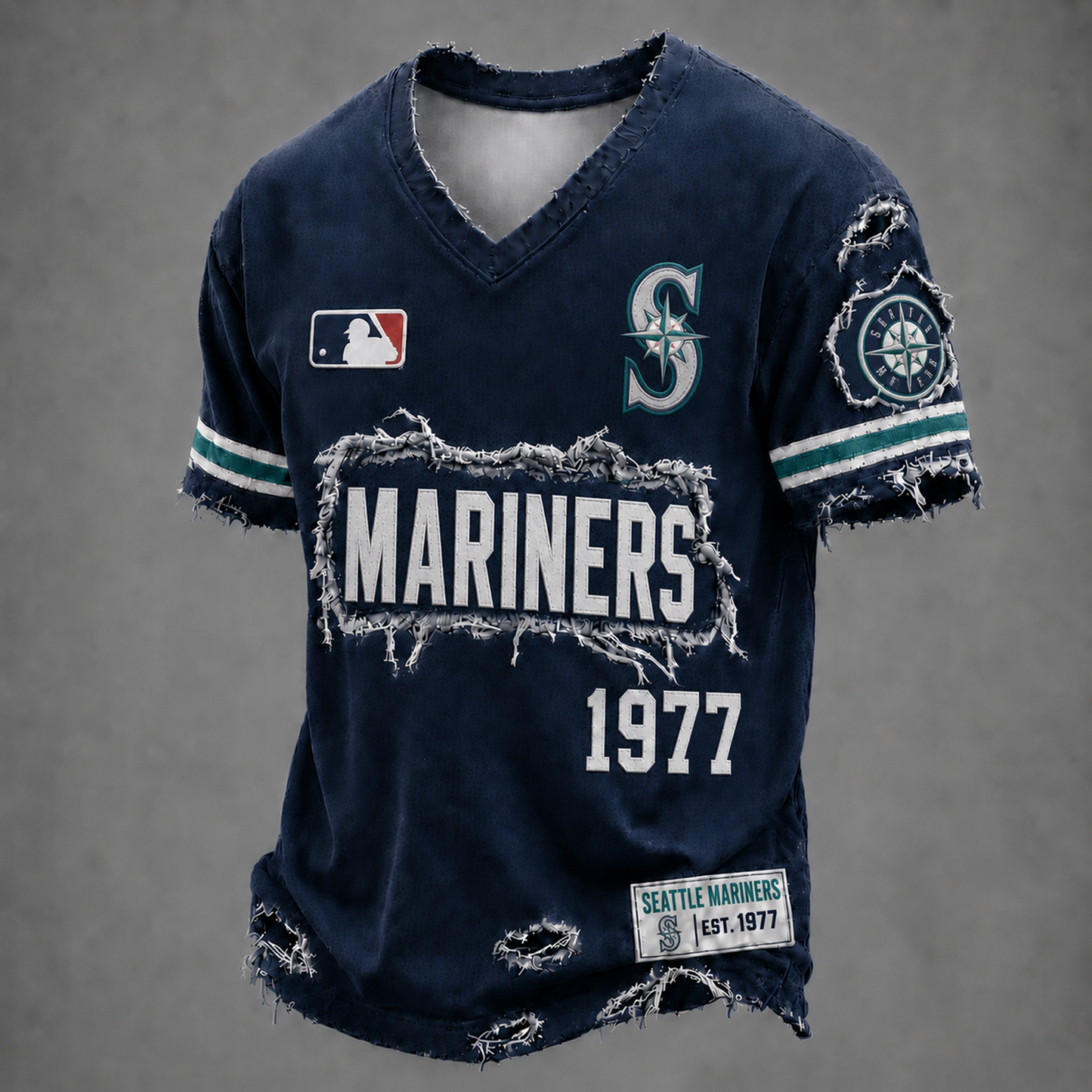 SEA x MLB Luxury Classic T-shirt 0406 DatND DVT