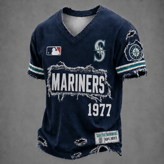 SEA x MLB Luxury Classic T-shirt 0406 DatND DVT