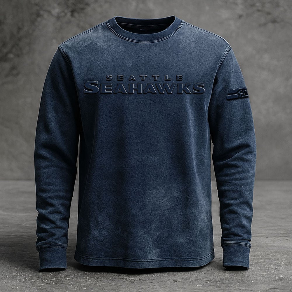 SEA x NFL Embossed SweatShirt DATND TANTD KAN