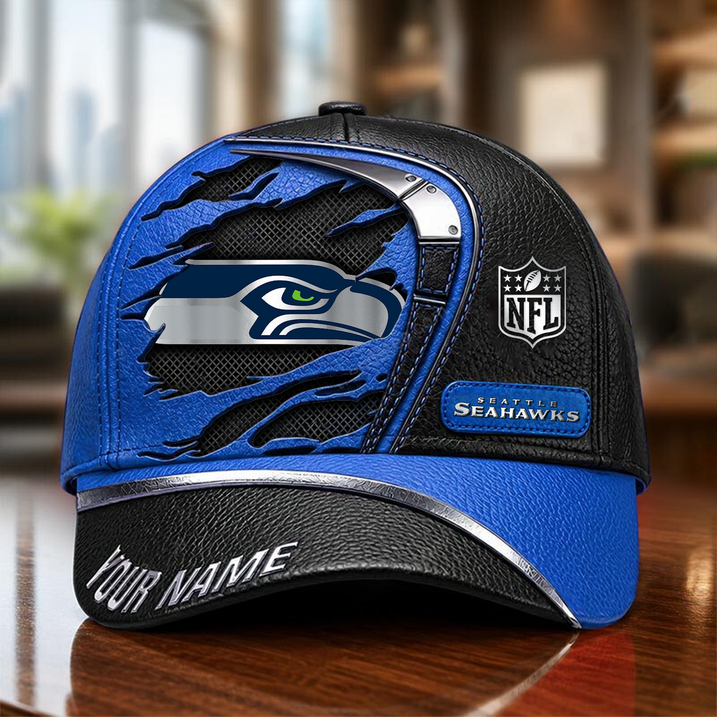 SEA x NFL Premium Multicolor 3D Cap 200626