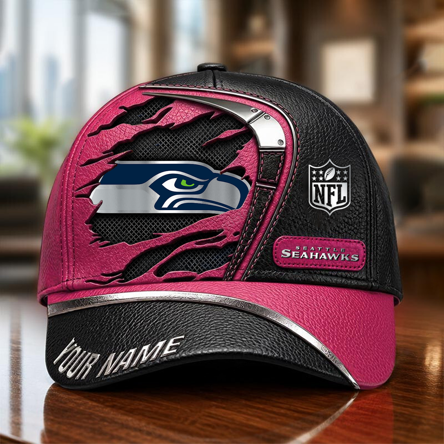 SEA x NFL Premium Multicolor 3D Cap 200626