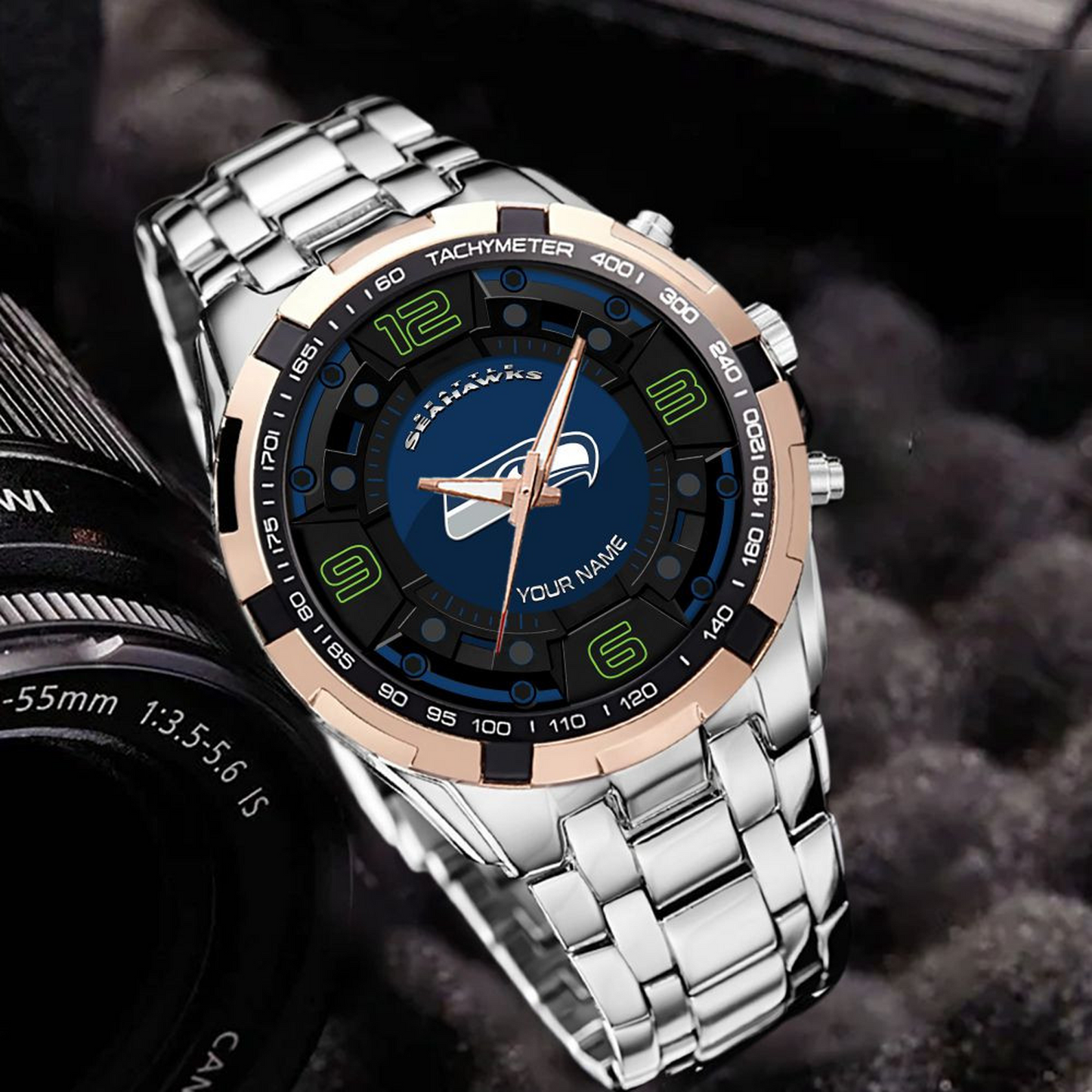 SEA x NFL Stainless Steel Watch DatND DVT