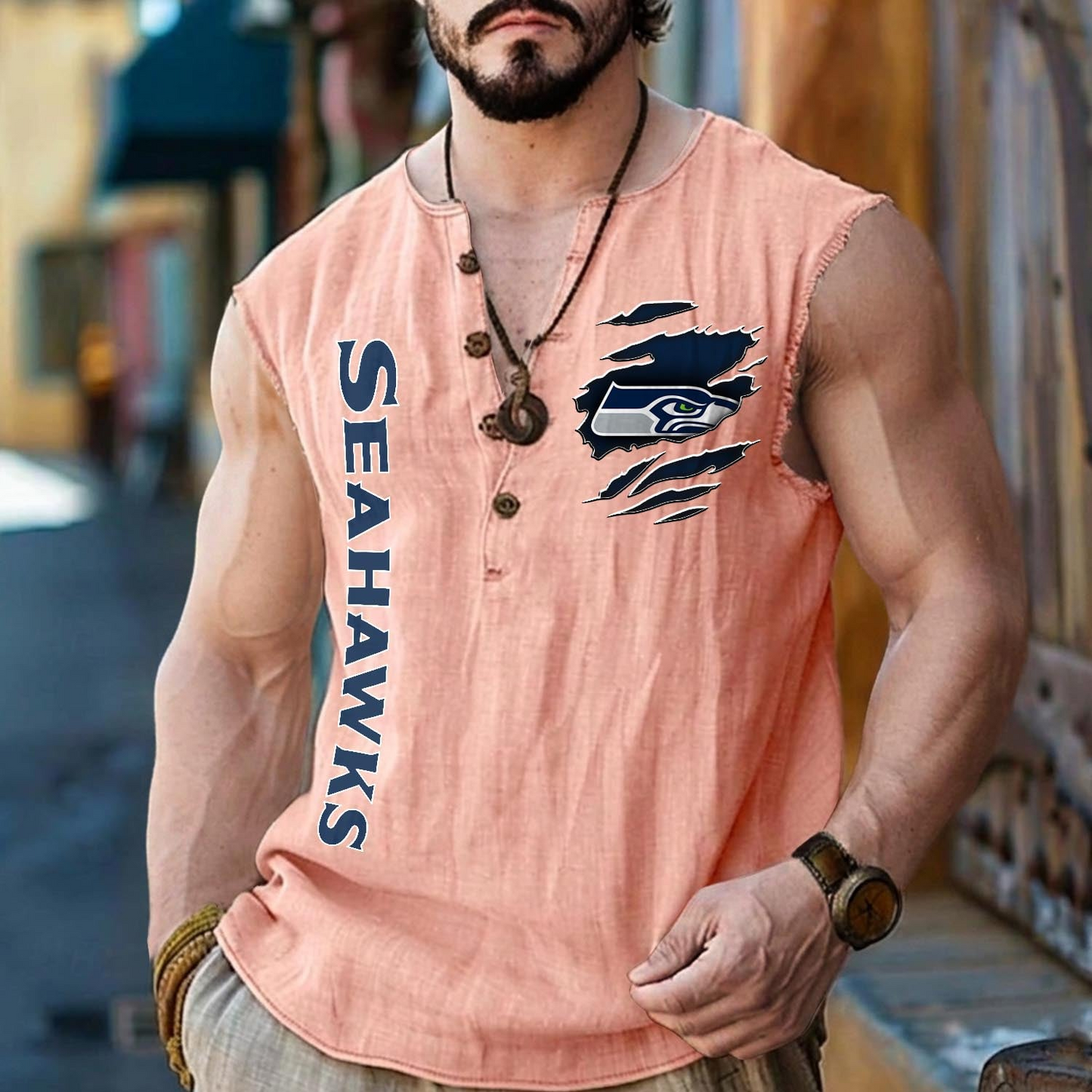 SEA x NFL Tank Tops 2805 DatND DVT