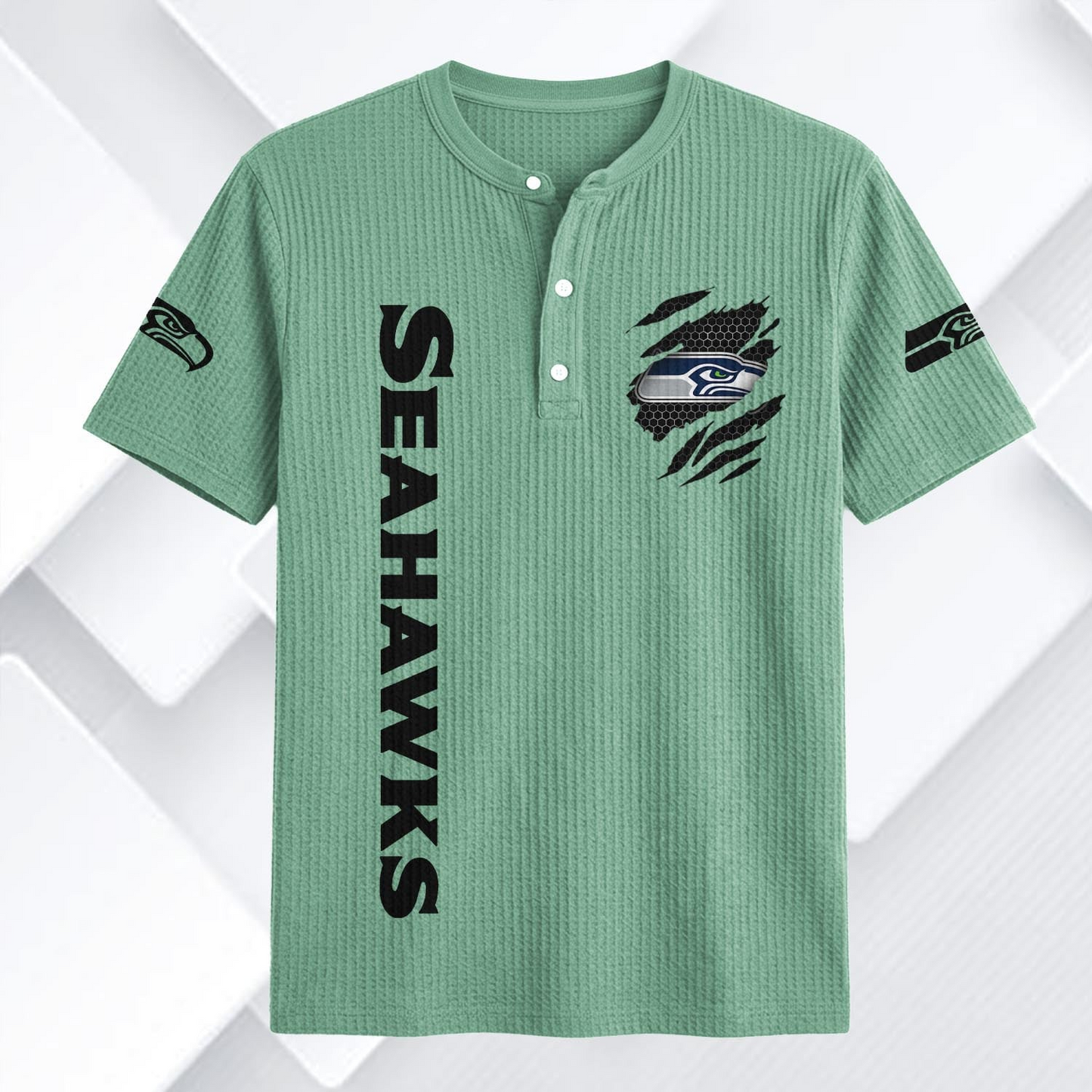 SEA x NFL Waffle Short-Sleeve Shirt 2205 DatND DVT