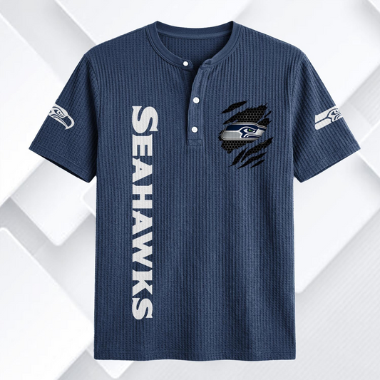 SEA x NFL Waffle Short-Sleeve Shirt 2205 DatND DVT