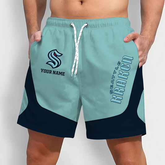 SEA x NHL Team Special Short Pants For Men Custom Name Gifts DATND TANTD 090426