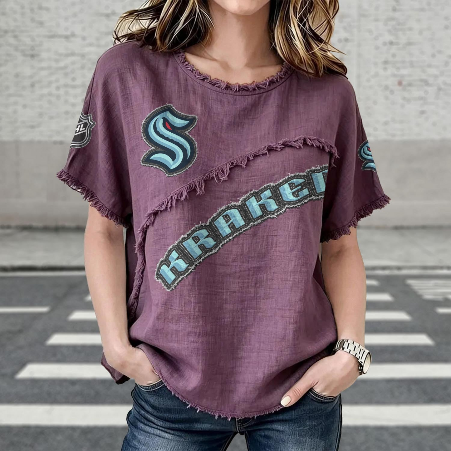 SEA x NHL Women’s Vintage O-Neck 2905 DatND DVT