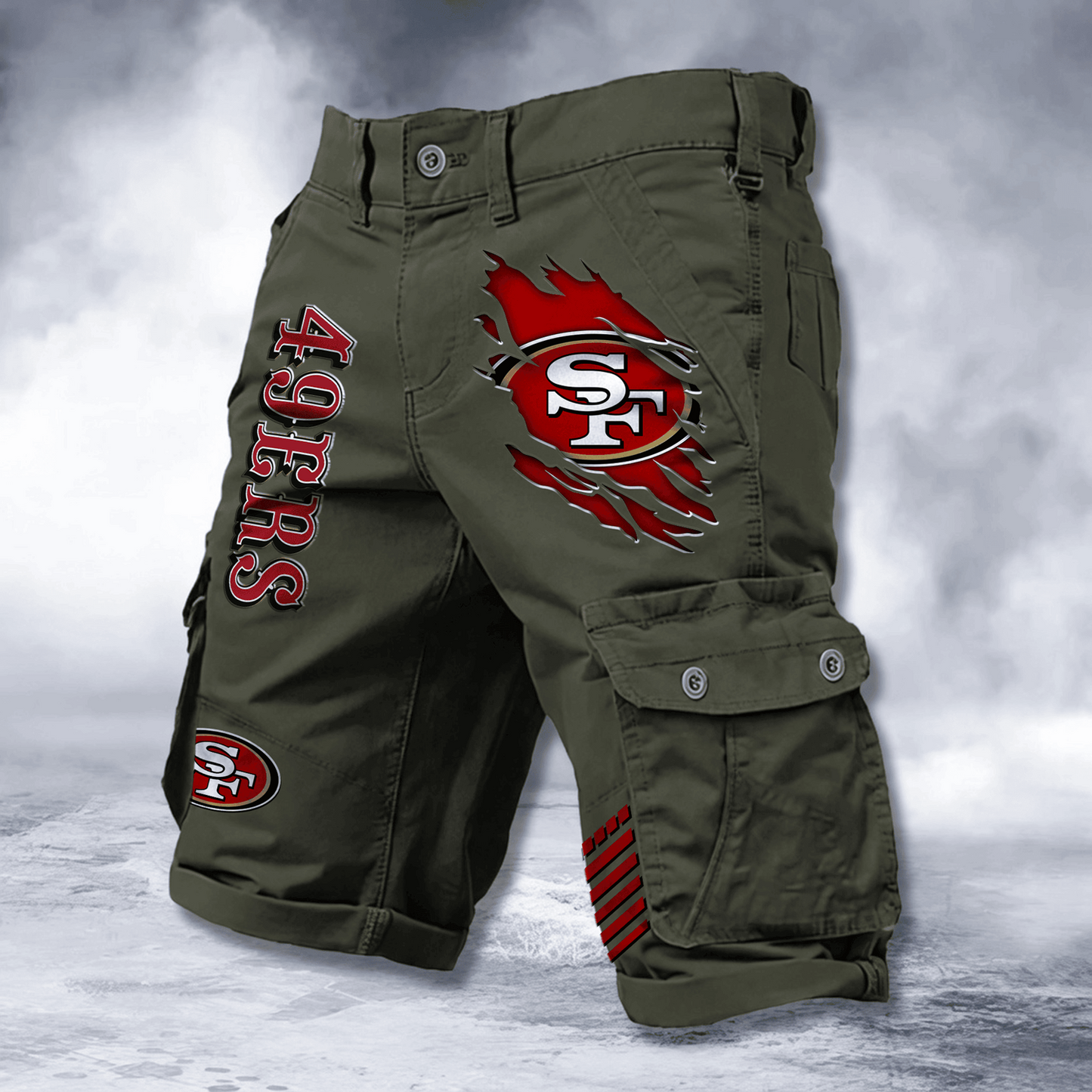 SF x NFL Cotton Cargo Shorts DATND TANTD 2705