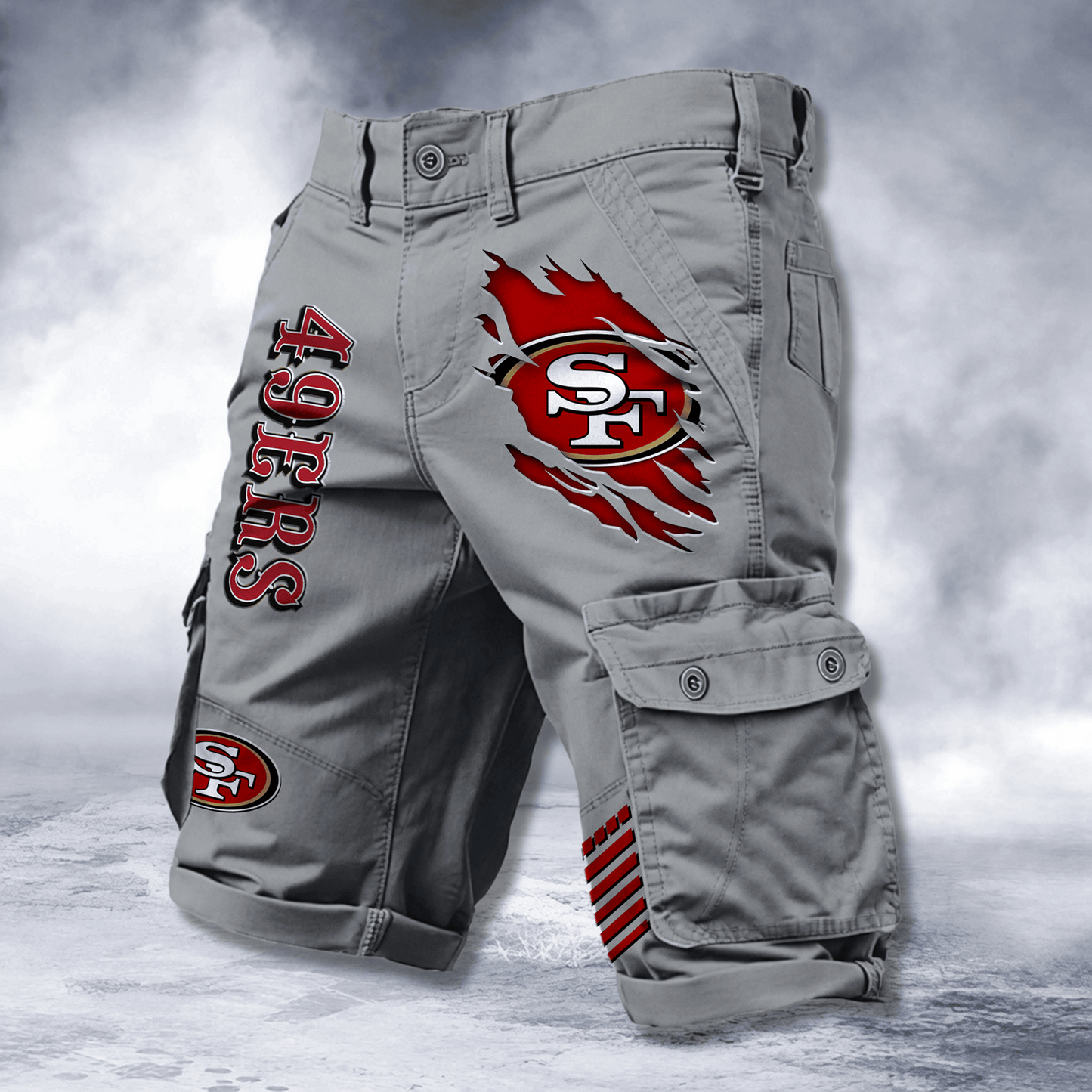 SF x NFL Cotton Cargo Shorts DATND TANTD 2705