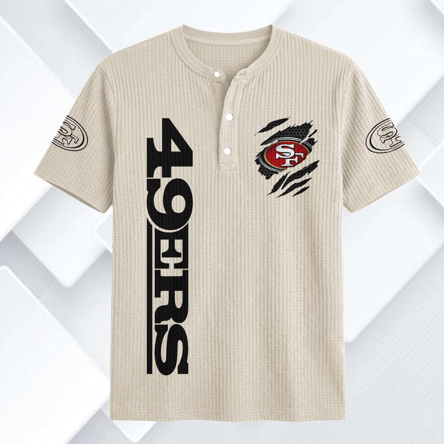 SF x NFL Waffle Short-Sleeve Shirt 2205 DatND DVT