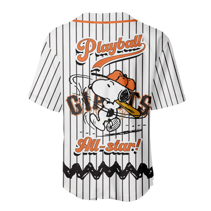 SFG x Premium MLB Snoopy Playball Jersey DDT NTL