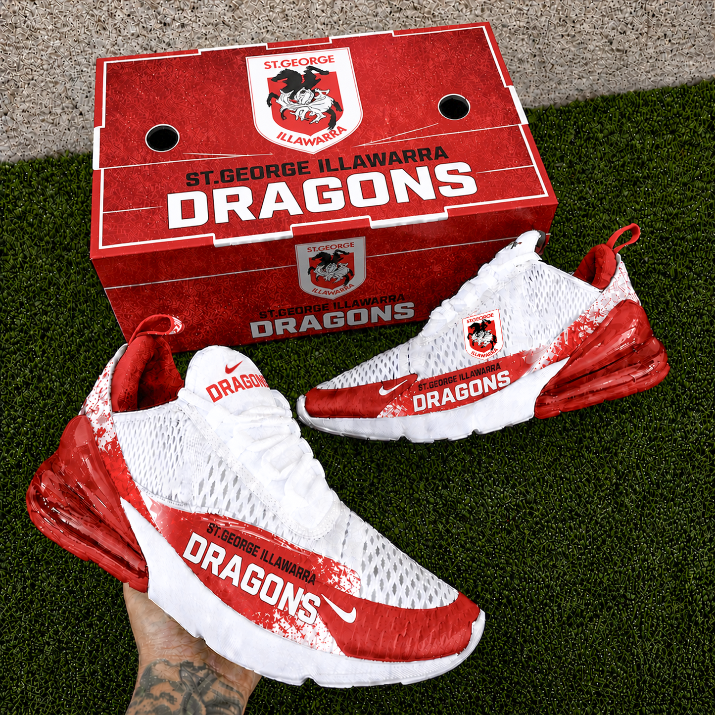 SGI x NRL Nike Air Max 270 Shoes 0505 DatND DVT