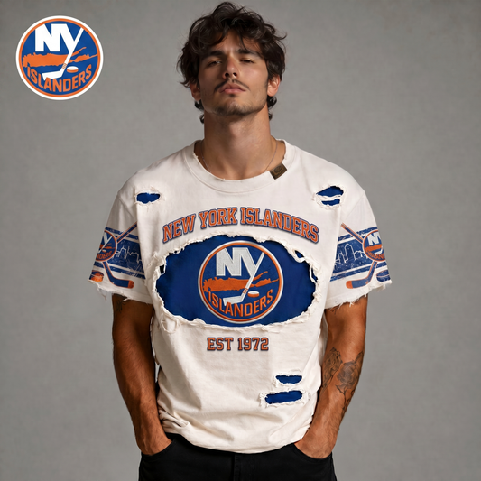 SIGNATURE SERIES NHL x NYI BESPOKE CRACK SHIRT LIMITED EDITIONS NDT VHM 300526