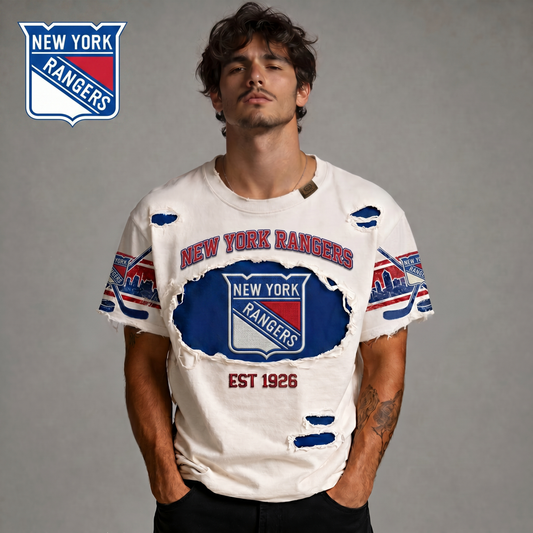 SIGNATURE SERIES NHL x NYR BESPOKE CRACK SHIRT LIMITED EDITIONS NDT VHM 300526