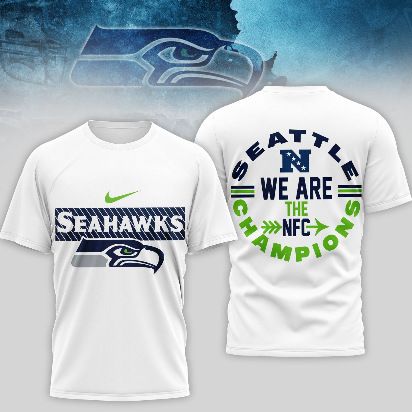 SS Premium NFL 2026 Super Bowl 3D Shirt DDT  NTL