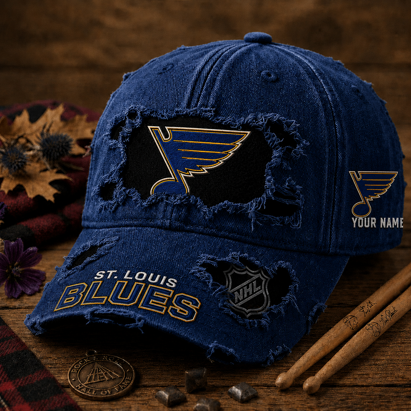 STL x NHL Denim Washed Cap New Style DATND TANTD 290526