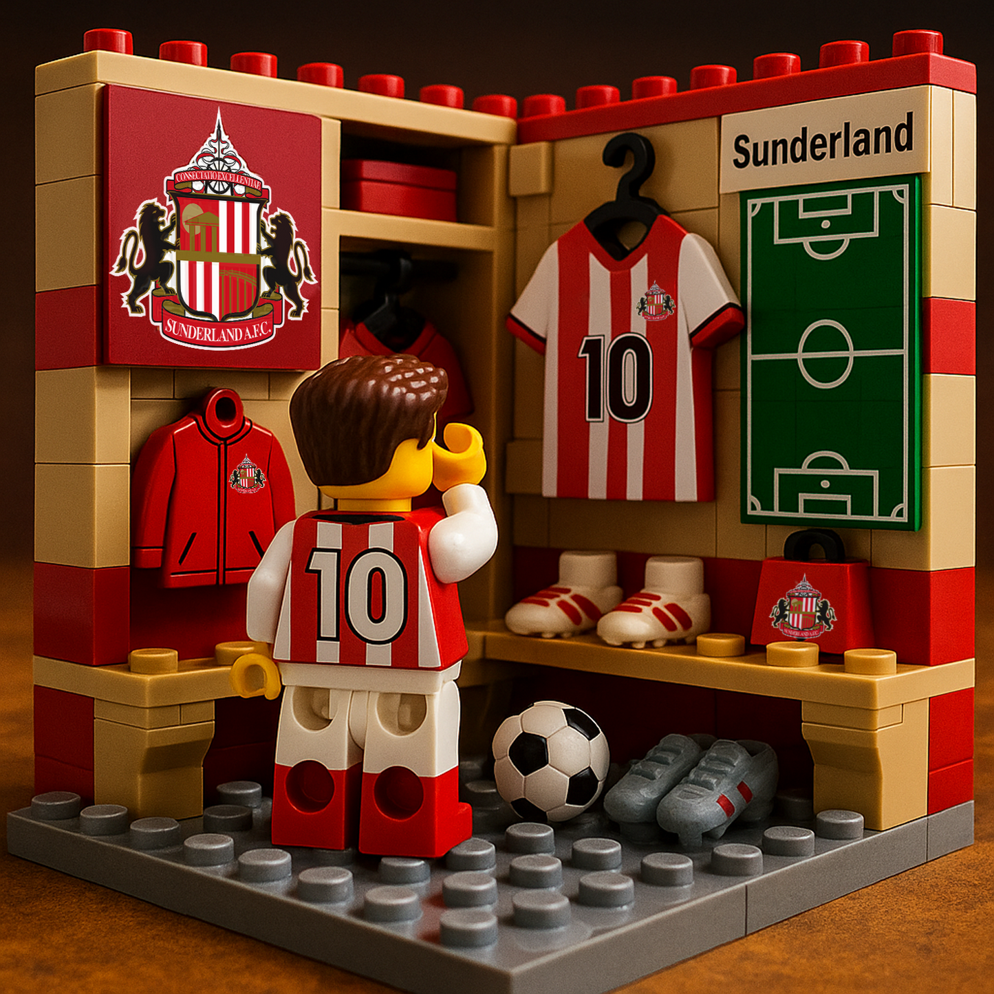 SUN x EPL Football Sports Room Block Set 211 DatND DVT