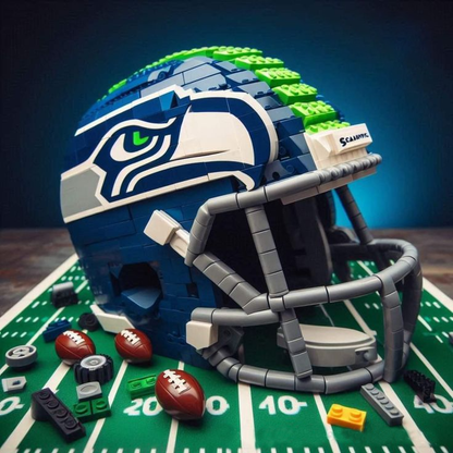 NFL Teams Helmets Armed With LEGO-Like Blocks DDT NTL