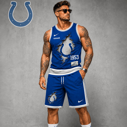 Signature Luxury NFL X IND Game Day Football Fan Tank Top Bespoke Sovereign Shirt 110626