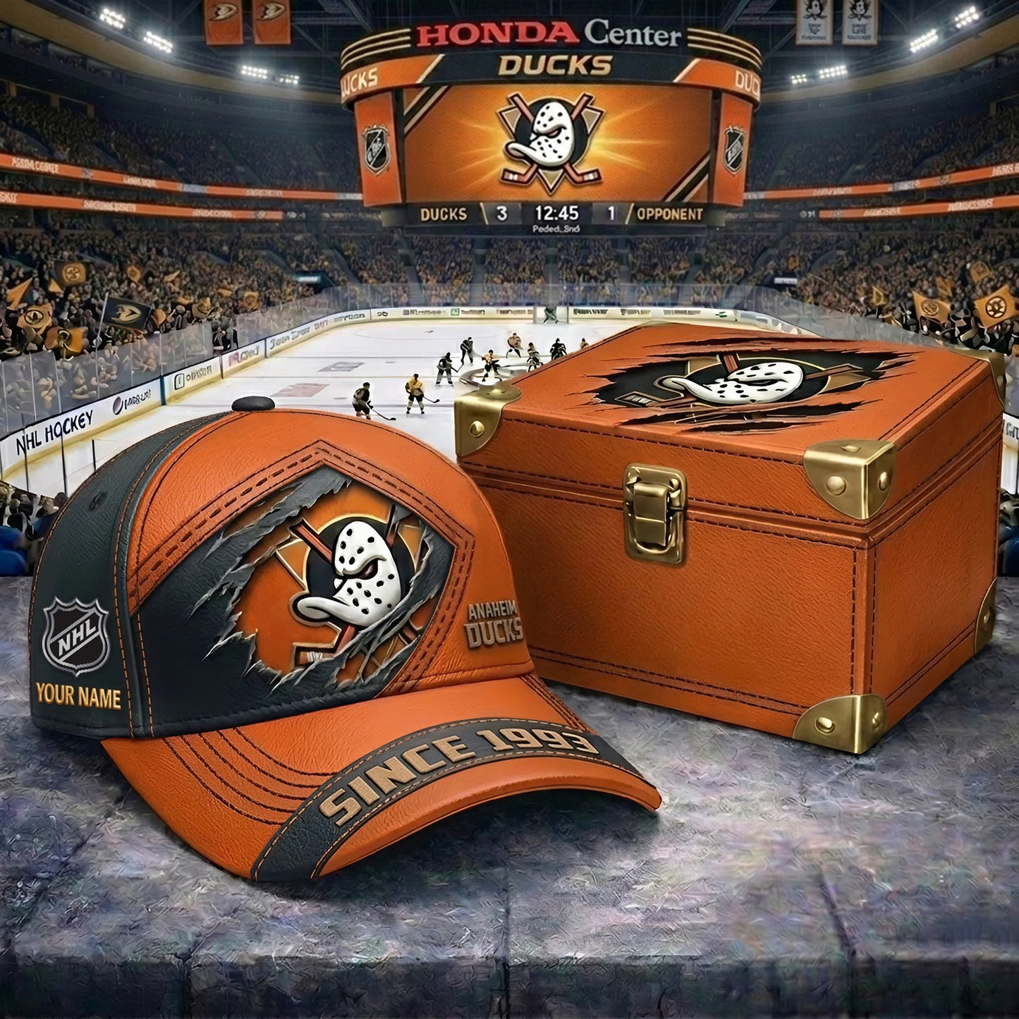 Signature Series NHL x AD BESPOKE CRACK CUSTOM NAME HAT V1 PLUS NDT NHM 250426