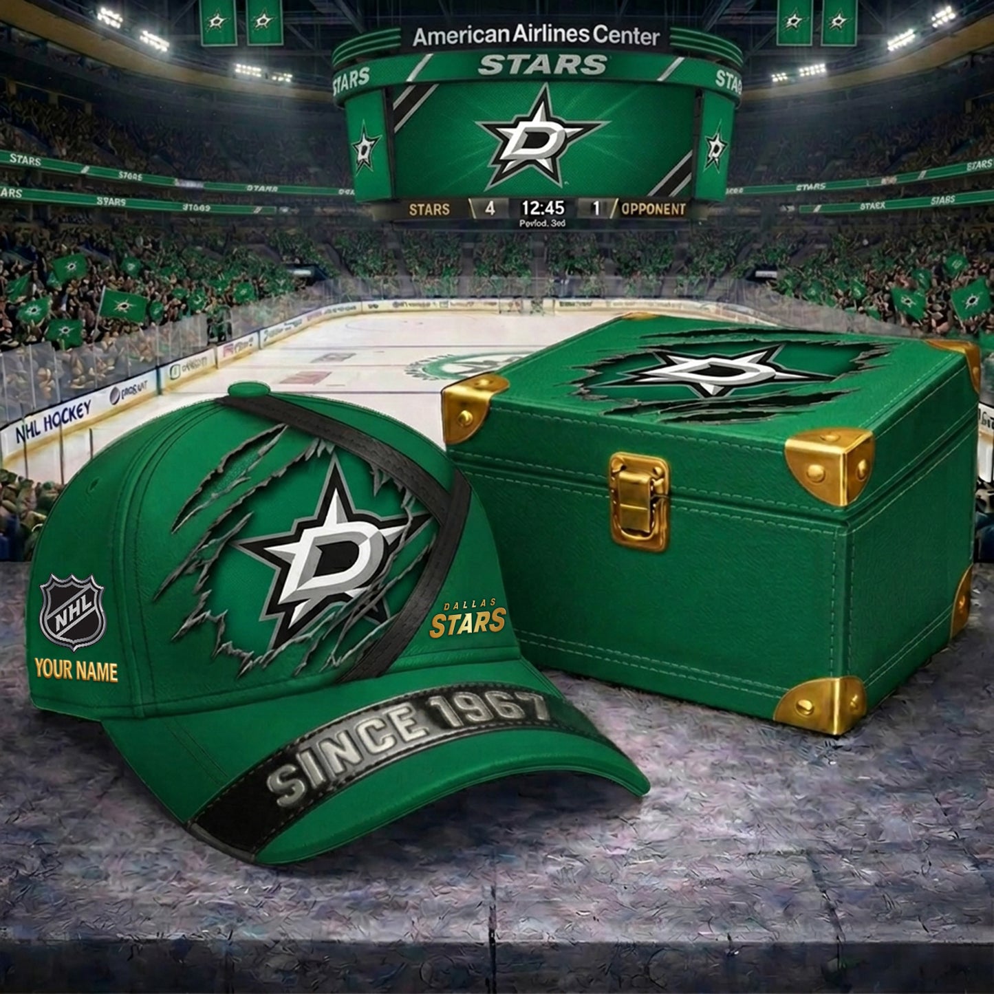 Signature Series NHL x DS BESPOKE CRACK CUSTOM NAME HAT V3 NDT NHM 270426
