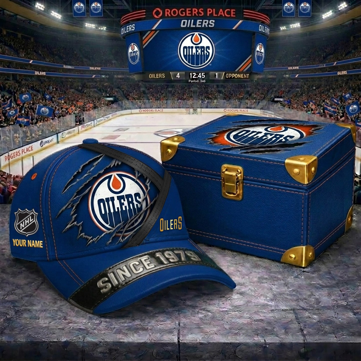 Signature Series NHL x EO BESPOKE CRACK CUSTOM NAME HAT V3 NDT NHM 270426