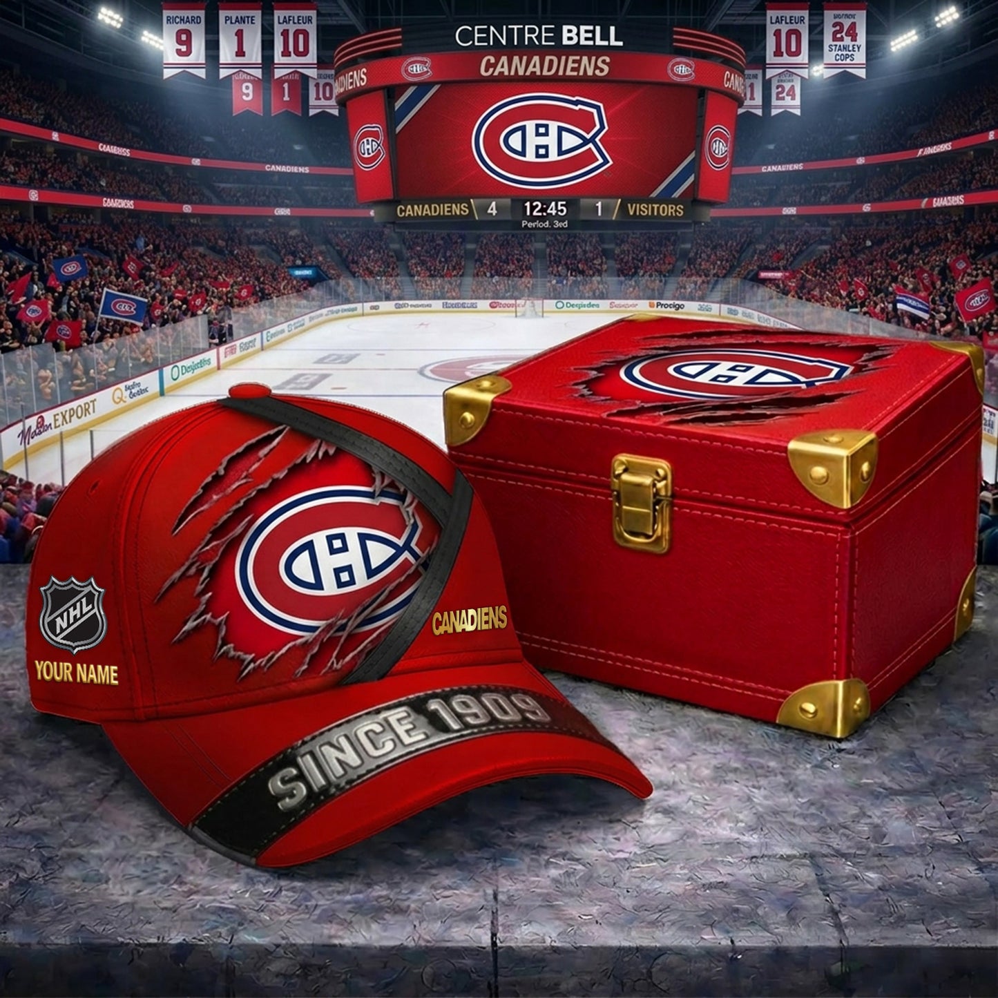 Signature Series NHL x MC BESPOKE CRACK CUSTOM NAME HAT V3 NDT NHM 270426