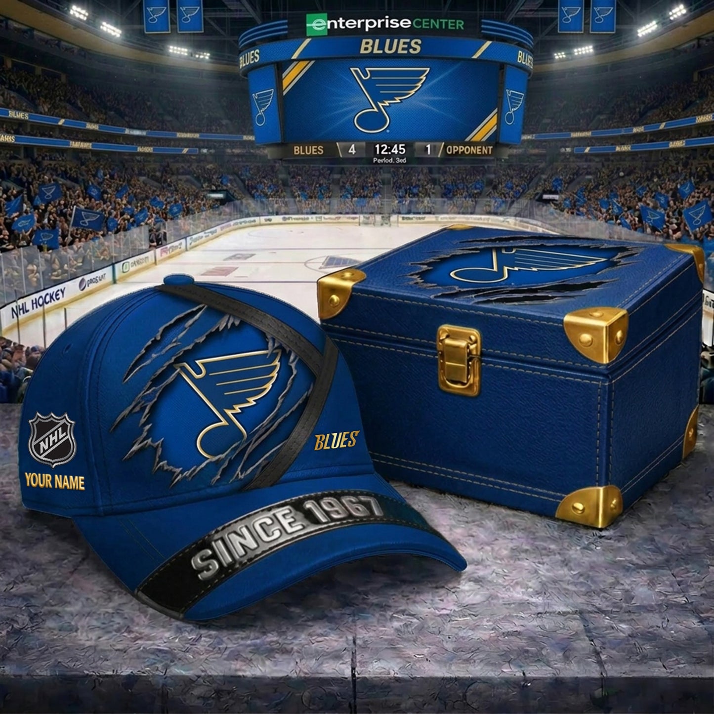 Signature Series NHL x SLB BESPOKE CRACK CUSTOM NAME HAT V3 NDT NHM 270426