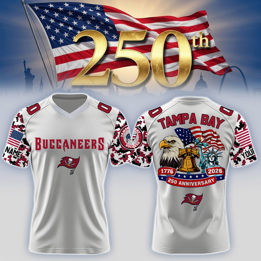 TB x 250th Years USA Anniversary-V-neck Short Sleeve Jersey DATND TANTD