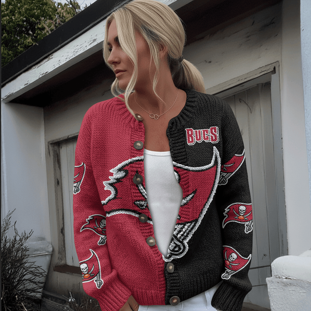 TB x NFL Cardigan Sweatshirt With Button v1  DatND DVT