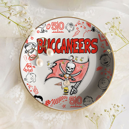 TB x NFL Premium NFL Snoopy Jewelry Dish 0406 DatND DVT