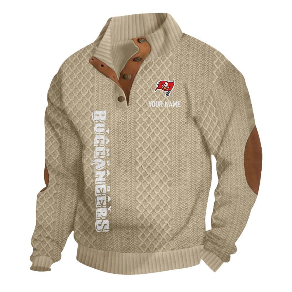 TBB NFL Basic Knitted Stand Collar Sweatshirt DDT CTND