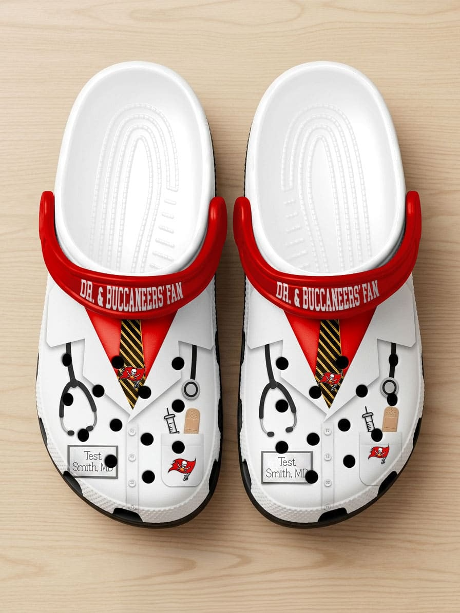 TBB PREMIUM NFL NATIONAL DOCTOR'S DAY CLOGS WITH 8 CHARMS DDT  CTND