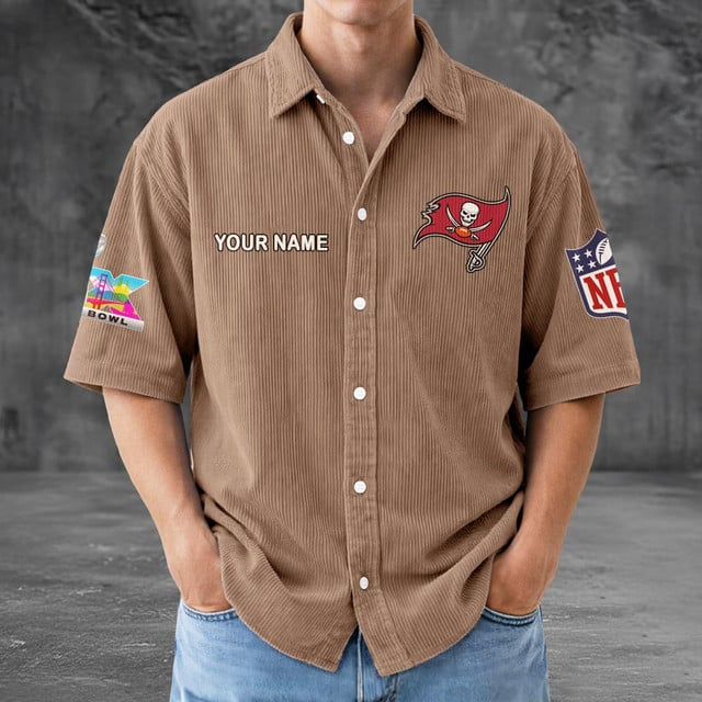 TBB x NFL Men Seersucker Button Shirt DDT NTL