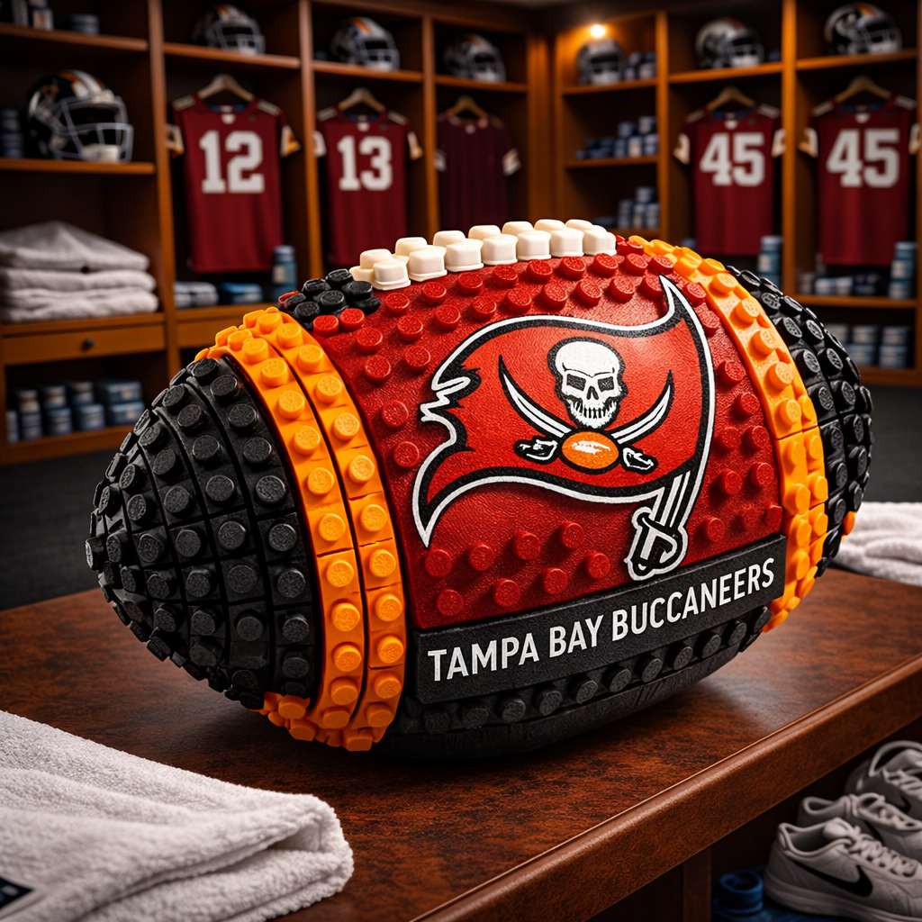 NFL Team Building Block Football Set DDT 190326 CTND