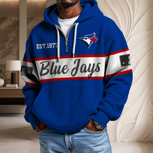 MLB x TBJ EST Waffle Half Zip Hoodie HLP HLPHUONG