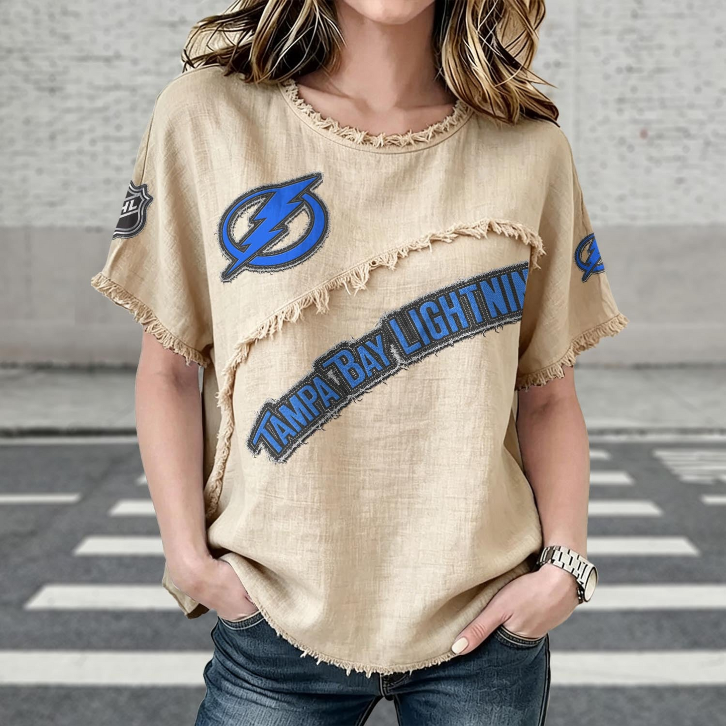 TBL x NHL Women’s Vintage O-Neck 2905 DatND DVT