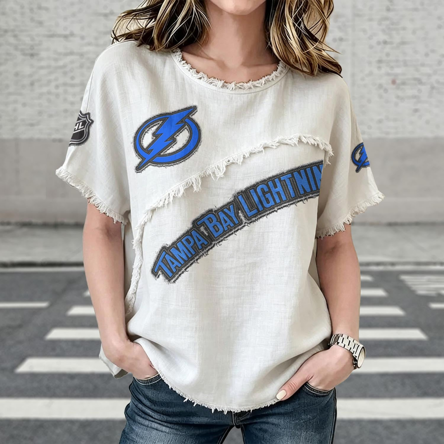 TBL x NHL Women’s Vintage O-Neck 2905 DatND DVT