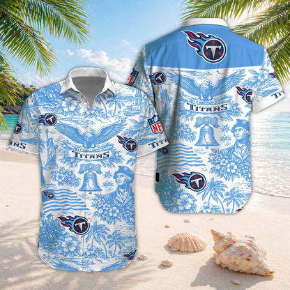 TEN x NFL Hawaiian Shirt 2006