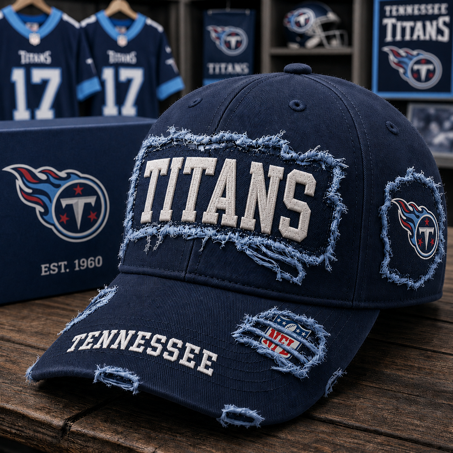TEN x NFL Premium Patch Cap 1806