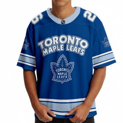 TML x Hockey Ice Short Sleeves Jersey Shirt Custom Any Number Gift DDT TTTZ