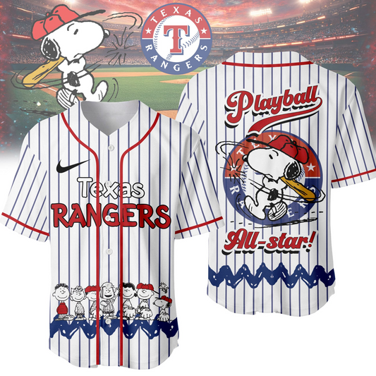 TR x Premium MLB Snoopy Playball Jersey DDT NTL