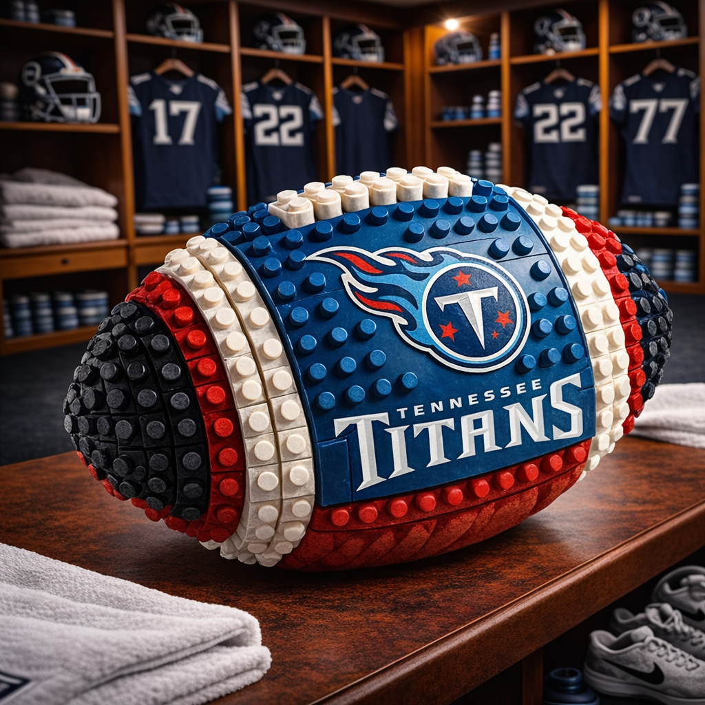 NFL Team Building Block Football Set DDT 190326 CTND
