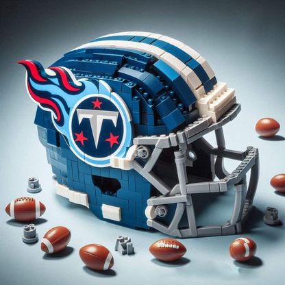NFL Teams Helmets Armed With LEGO-Like Blocks DDT NTL